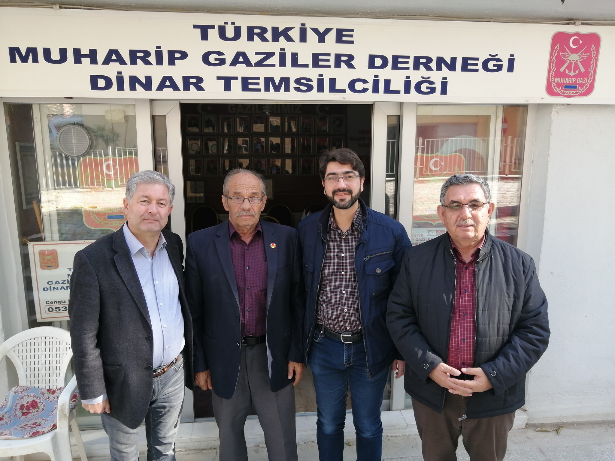 DEGDER Dinar Muharip Gazileri Derneği Ziyareti